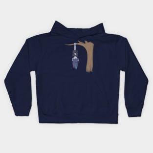 Saithe in a tree Kids Hoodie